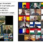 PLS 221 students hold model EU meeting online